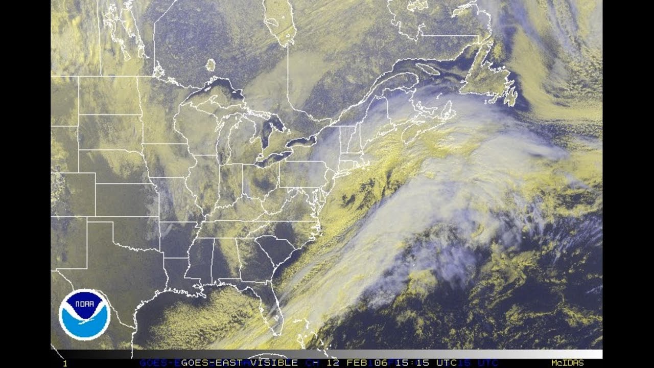 Snow Storm off Eastern U.S. (February 12 - 14, 2006)