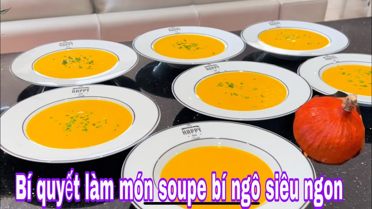 CÁCH LÀM MÓN SOUPE POTIMARRON/ SOUPE BÍ NGÔ SIÊU NGON AI CŨNG MÊ/ MAI LE CUỘC SỐNG Ở PHÁP 🇫🇷