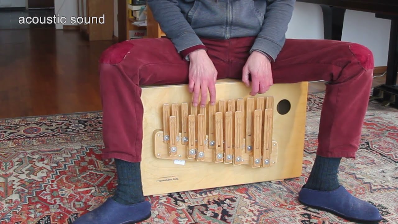 Sit on it - new Bamboo Bass Kalimbas