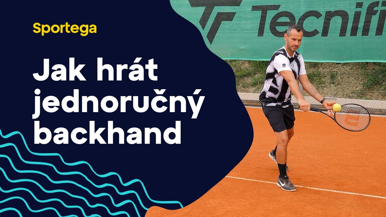 Jak hrát jednoručný backhand #trenujtenis