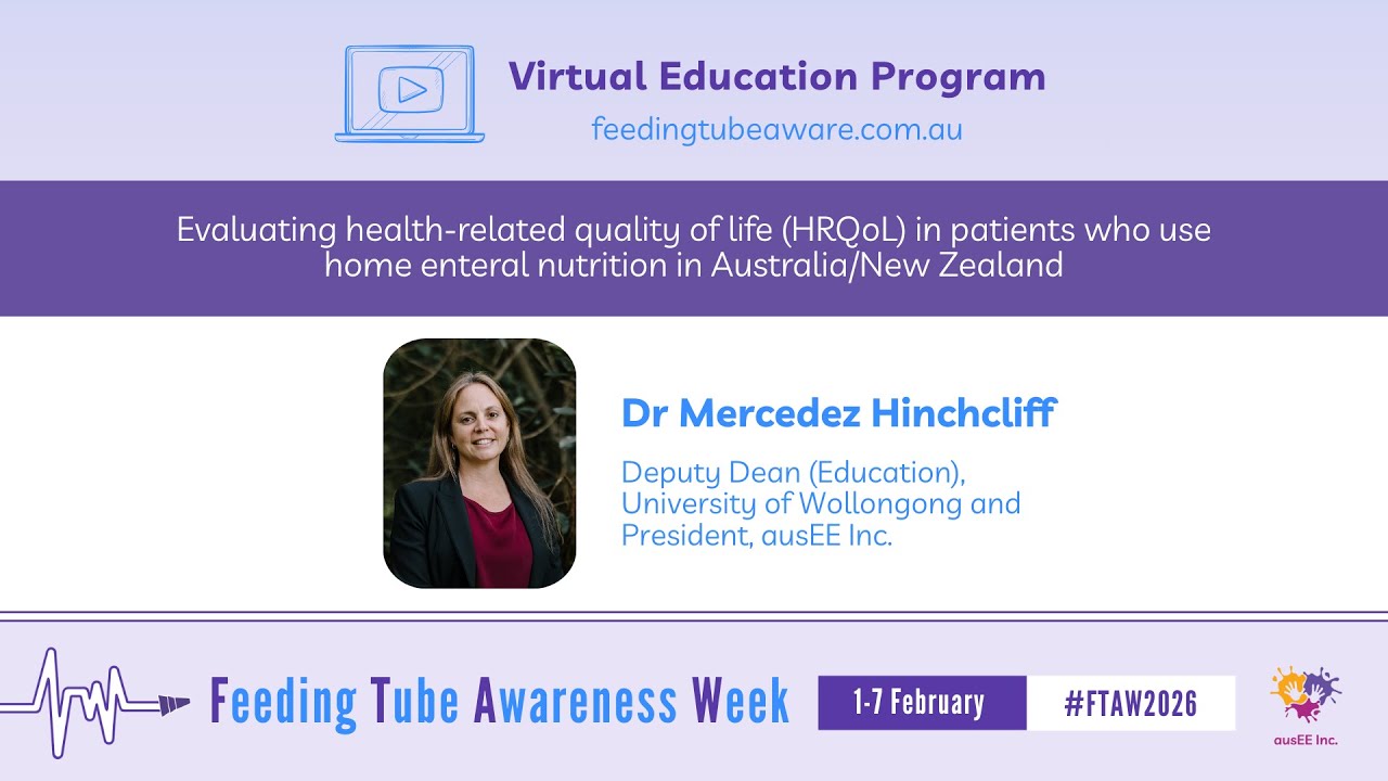 Evaluating health-related quality of life in patients who use home enteral nutrition in AUS and NZ