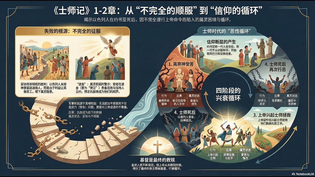 第77天士师记1-2章