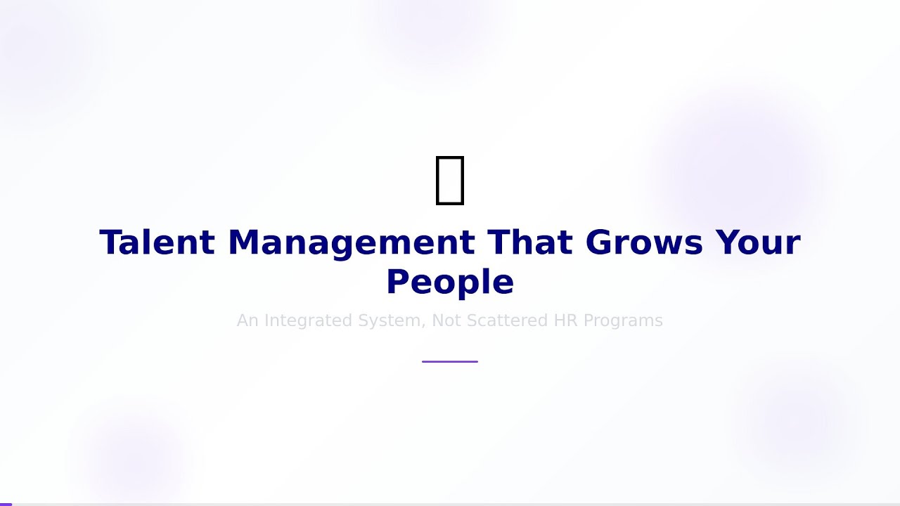 Talent Management That Grows Your People | PRS Consultancy