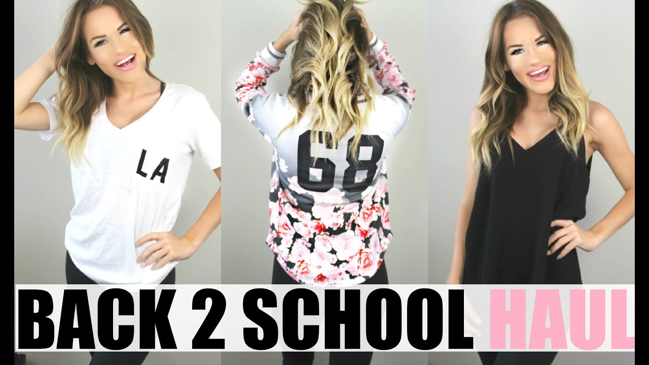 HUGE BACK TO SCHOOL HAUL | FOREVER 21 TRY ON