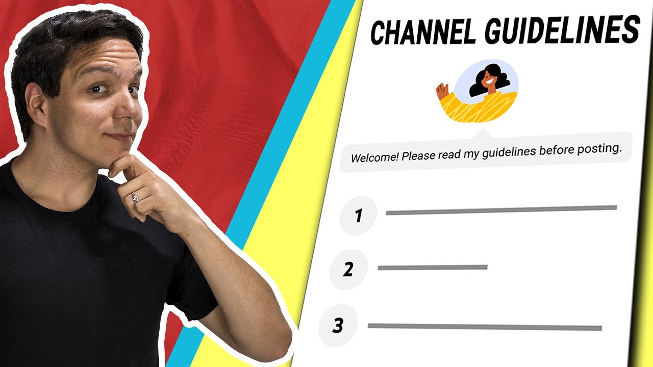 Правила канала YouTube | Задайте тон своим комментариям!