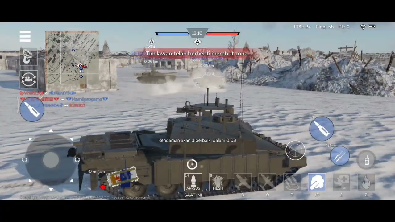 Suffer bersama challenger 2 (2f) war thunder mobile