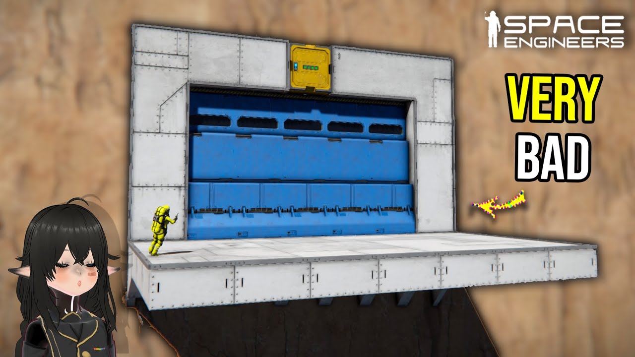 Worst Base Building Mistake on Space Engineers