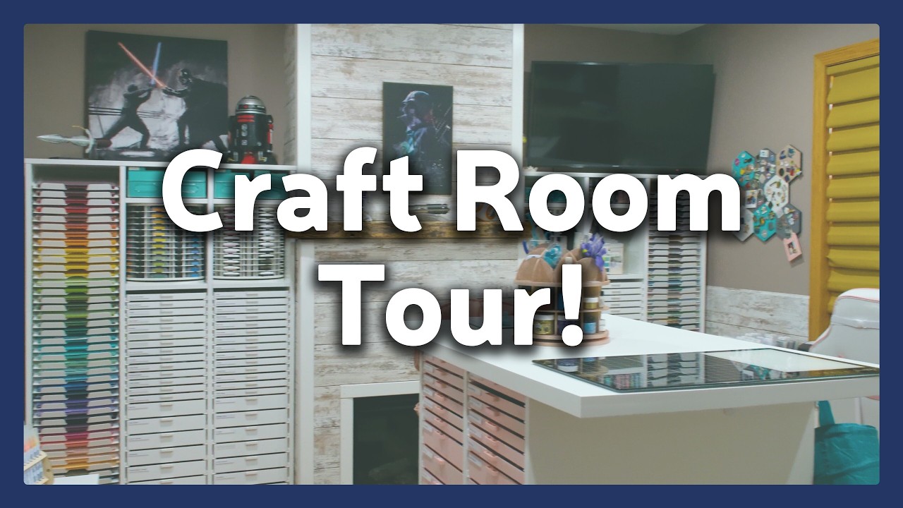 How I Organize My Craft Room!