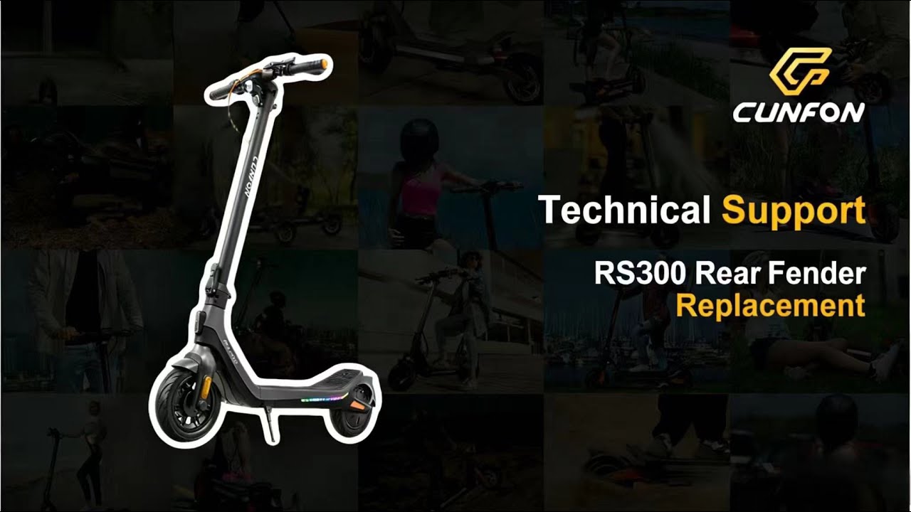 RS Series Repair Guidance E05 - (RS300) Instruction of Rear Fender Replacement