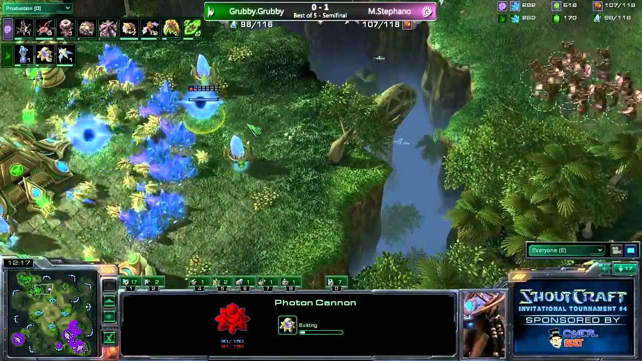 ► SHOUTcraft - SCi4 - RO4 : Grubby vs Stephano G2