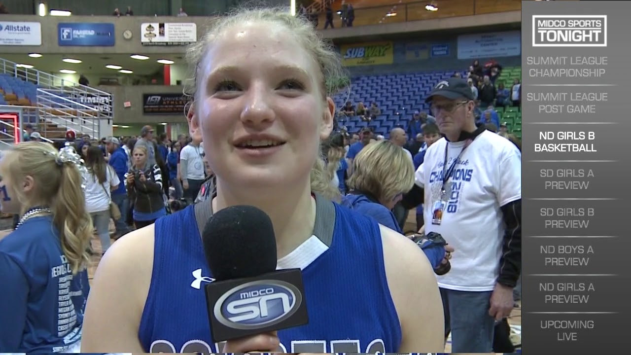 North Dakota Class B Girls Basketball Championship Recap 3/8/18