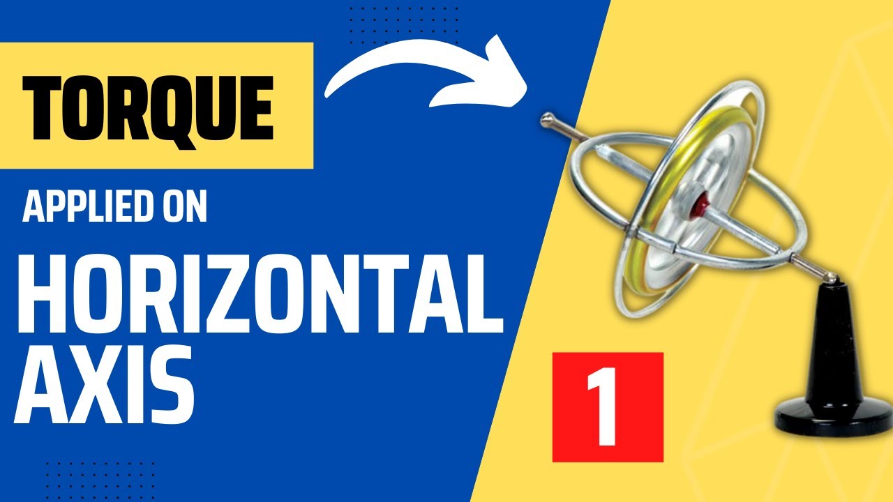 Torque about the horizontal axis for counter clockwise spin | Marine gyro compass | Merchant navy