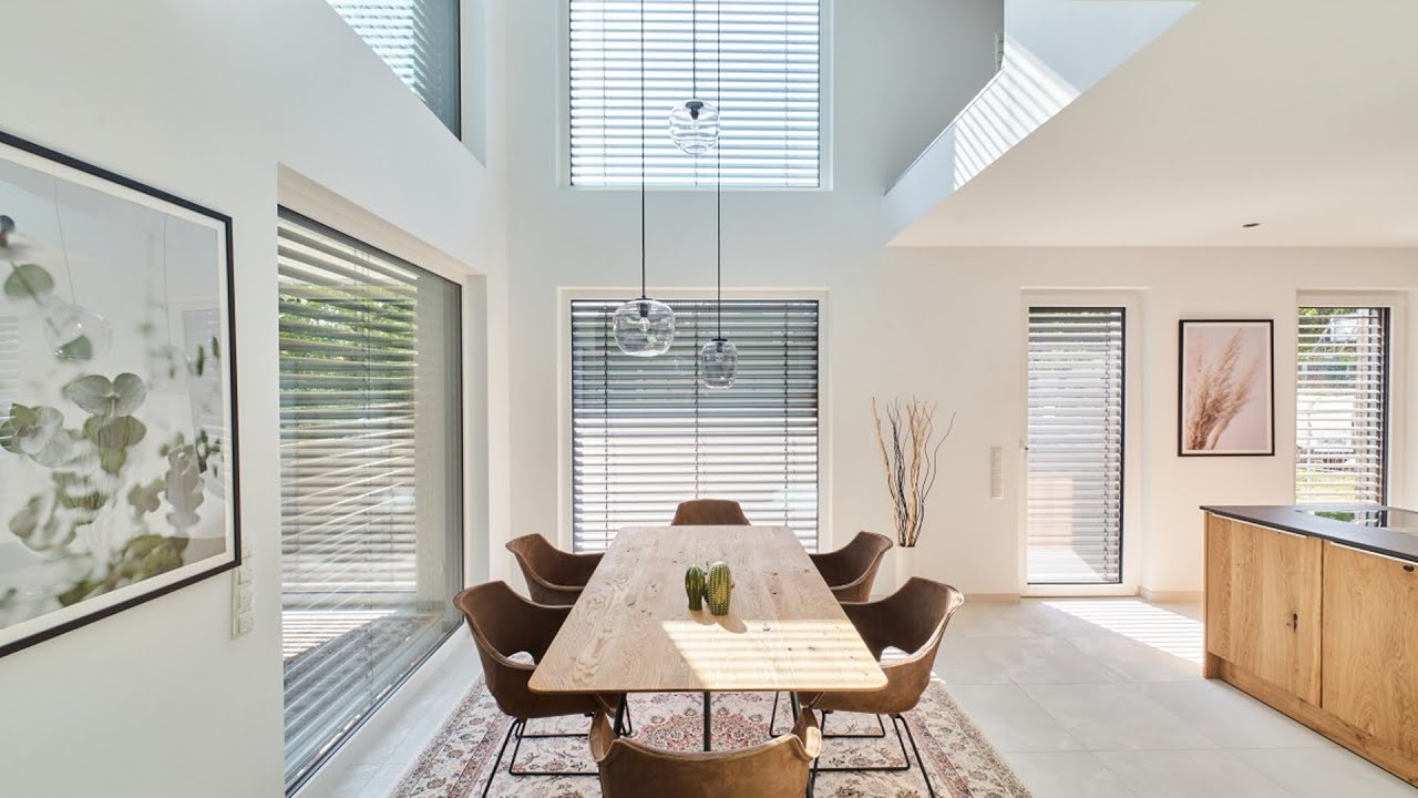 Architektenhaus im Bauhausstil einmal anders - mit Pultdach