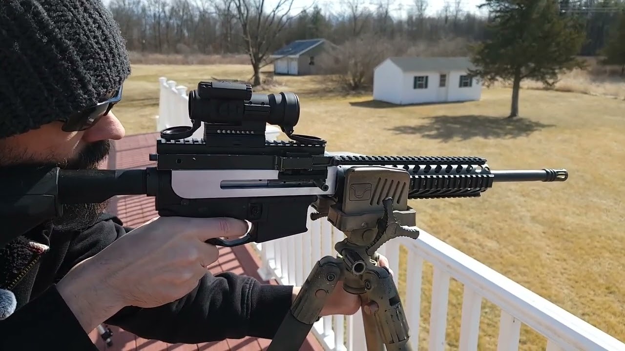 Lima Six Live Fire Test Belt Fed AR15