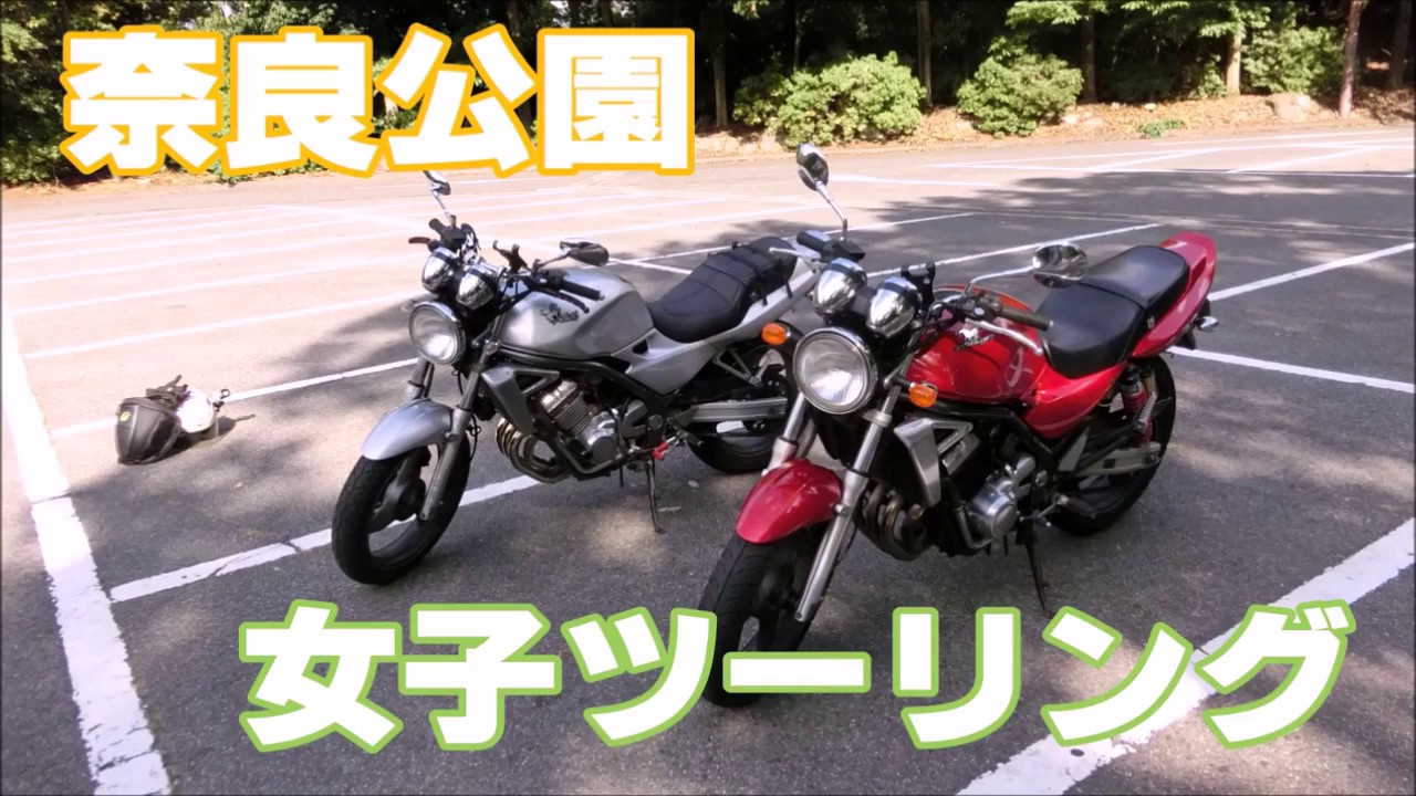 【女子ツー】奈良公園　テンション高めのバリオスコンビ(*'▽')