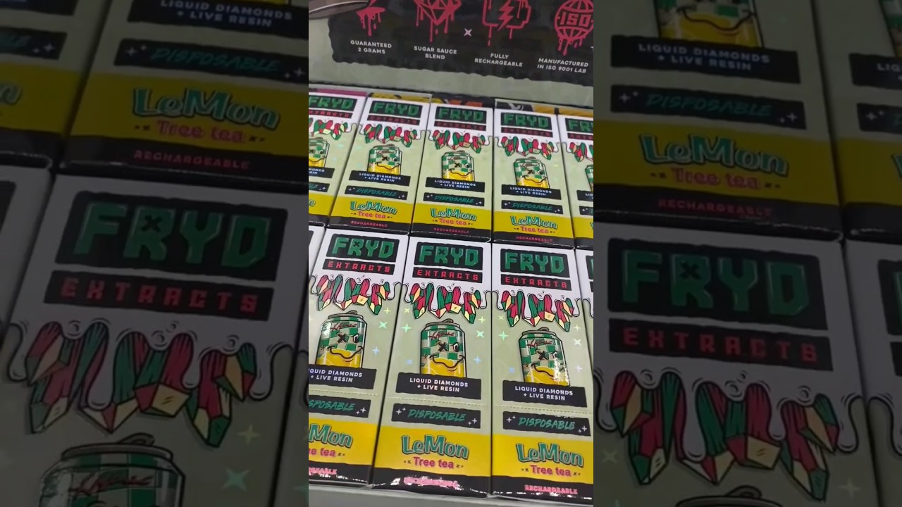 FRYD Disposables | Live Resin & Liquid Diamonds | Flavor Lineup 2025 USA #usa #usashorts #usatoday