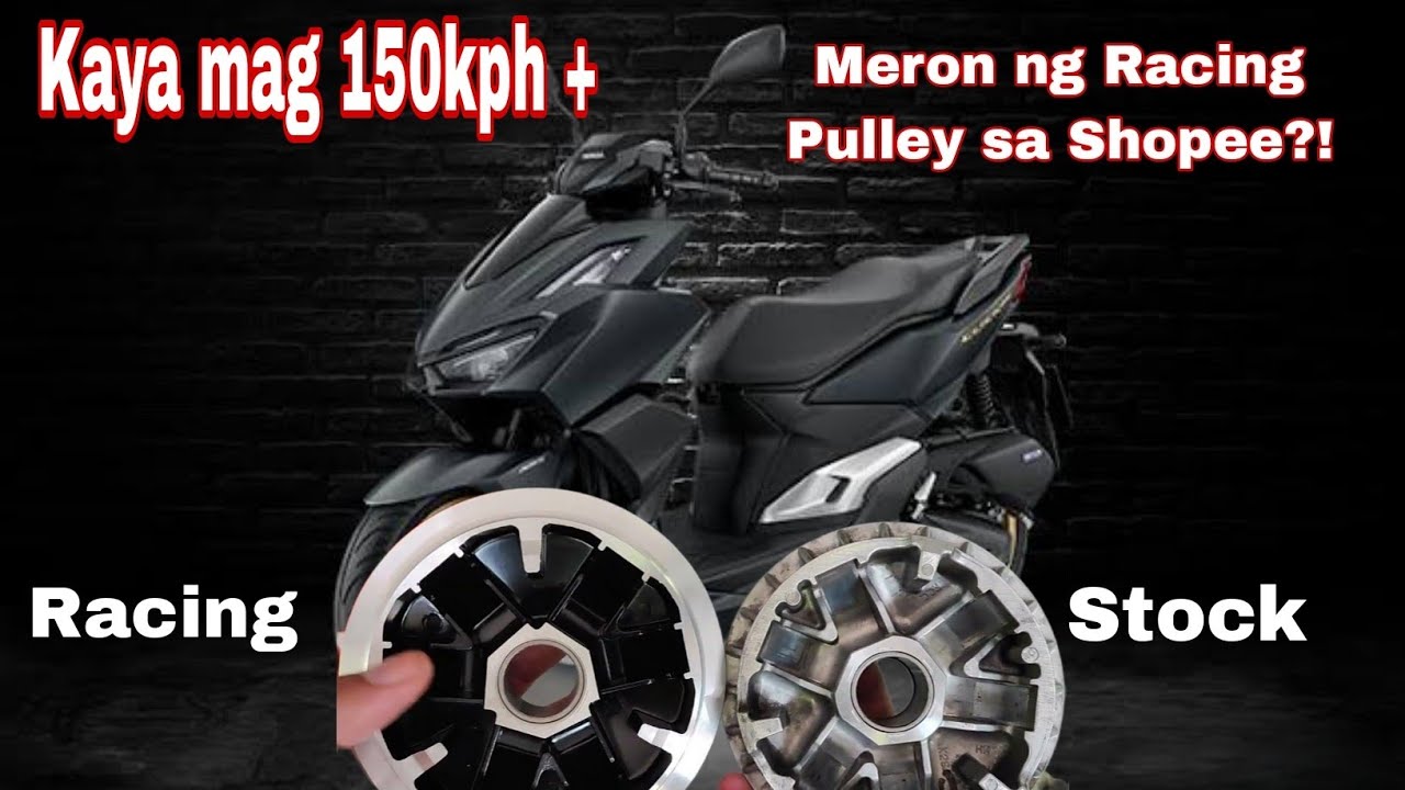 Honda Click 160 Racing Pulley!!