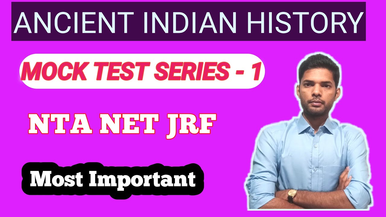 NTA NET HISTORY || Mock Test Series 1|| Ancient Indian History.