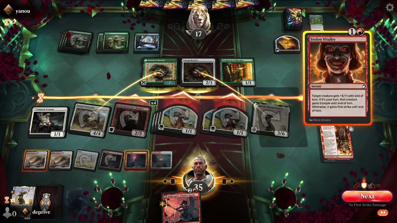 MTG Arena 22/09/17 Boros Laezl vs Green Boiseju Ooze