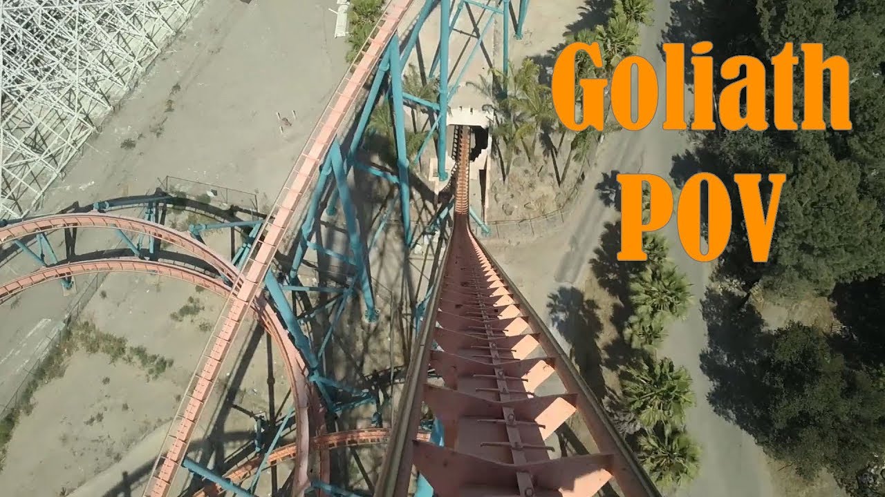 Goliath - Six Flags Magic Mountain POV