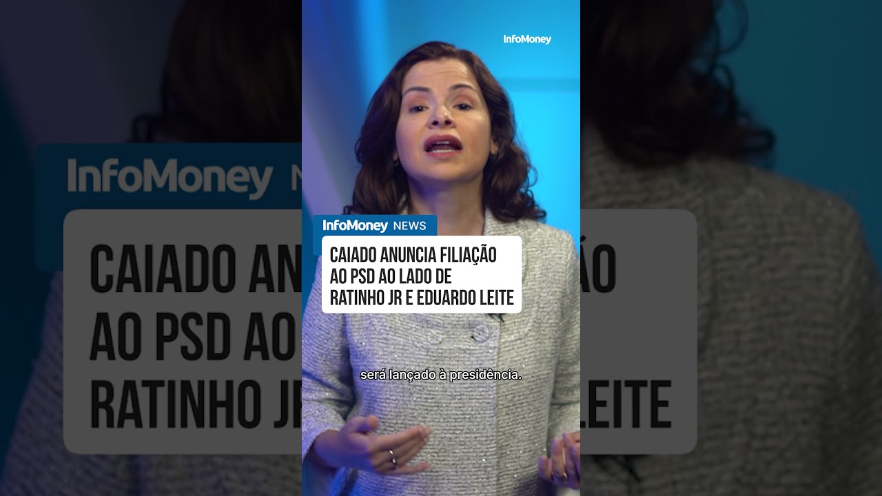 Caiado anuncia filia&ccedil;&atilde;o ao PSD ao lado de Ratinho Jr e Eduardo Leite | InfoMoney News