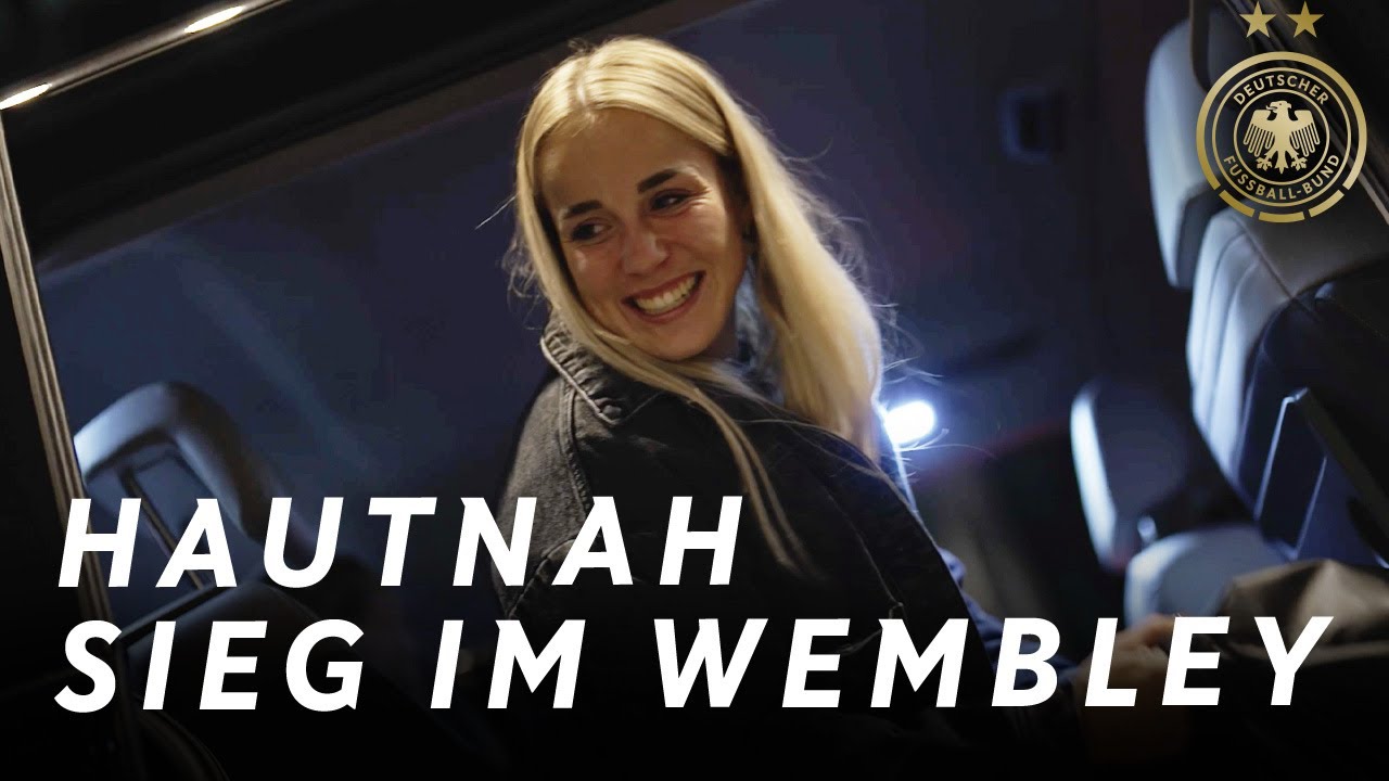 Hautnah Dabei! • Die DFB-Frauen beim Auswärtssieg im Wembley!  🏴󠁧󠁢󠁥󠁮󠁧󠁿🇩🇪🎬