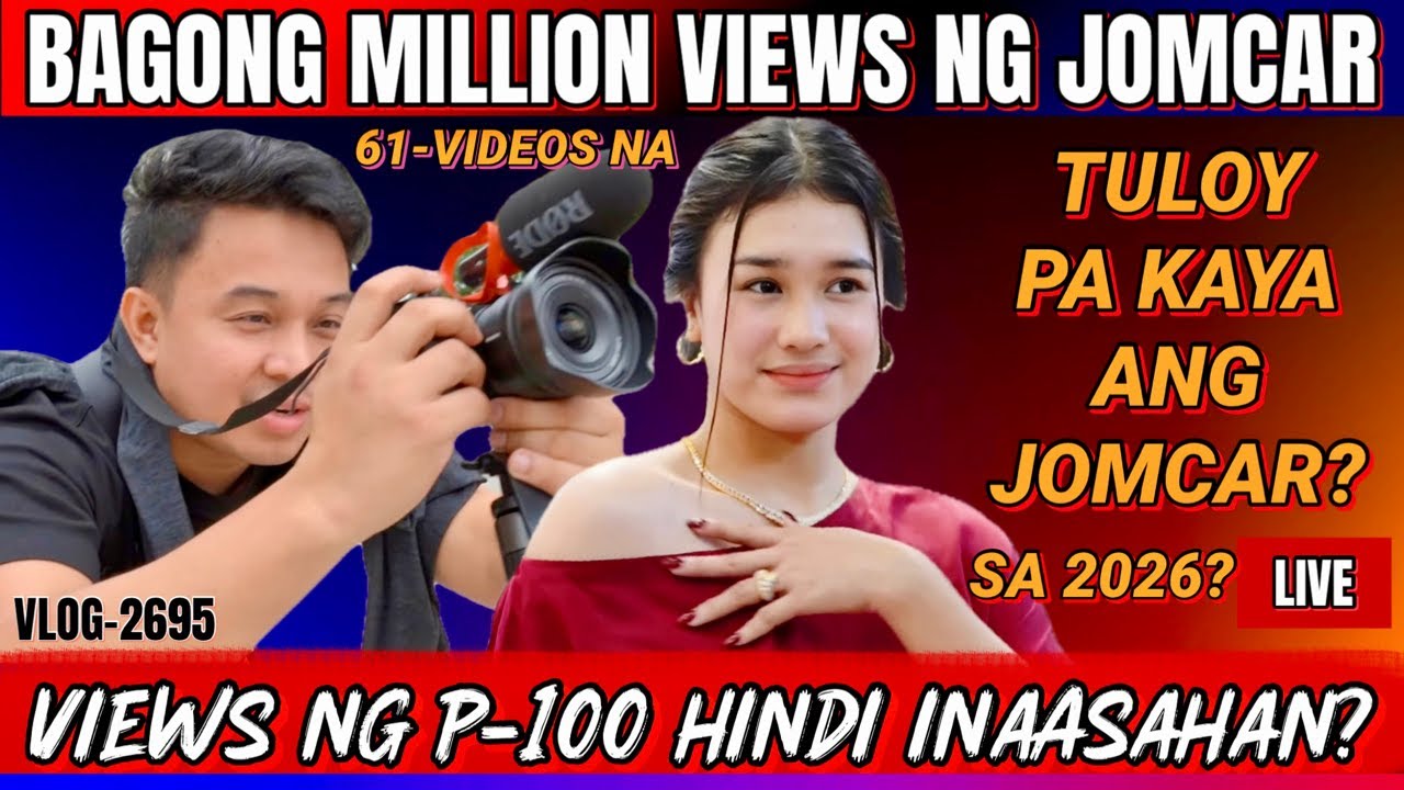 ⭕️ JOMCAR MAY BAGONG MILLION VIEWS | PERO ANG LIIT NG VIEWS NG PART-100! ANO NGA BA DAHILAN? LIVE