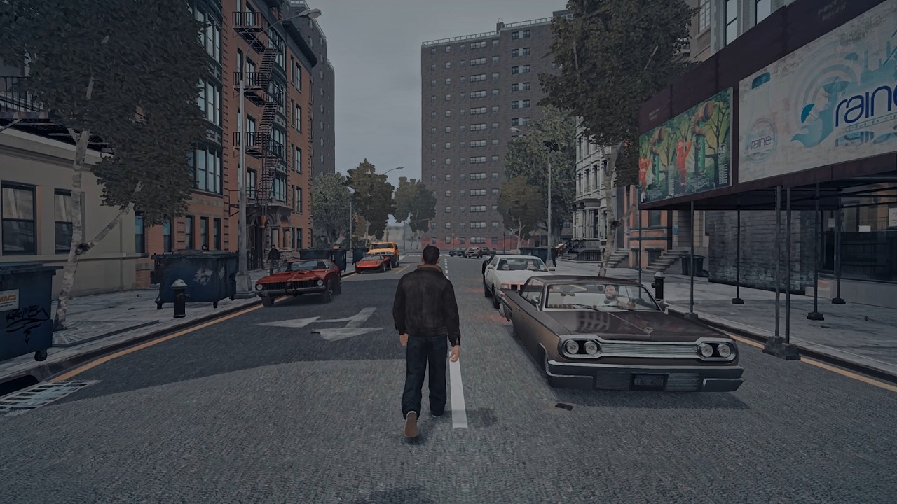 GTA IV Photorealistic Graphics Mod.. Gameplay
