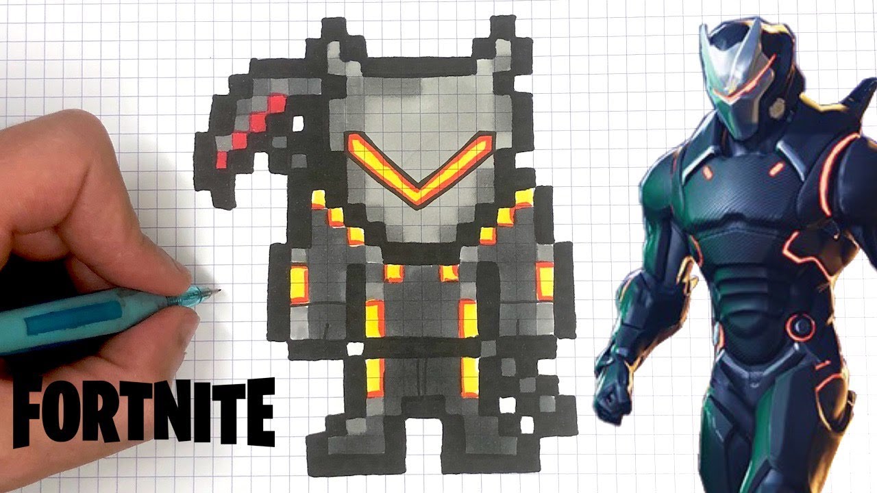 TUTO PIXEL ART - OMEGA FORTNITE