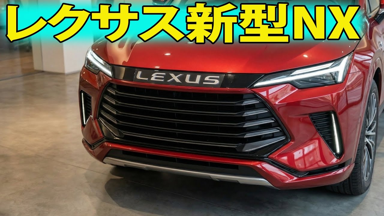【2026年最新】レクサス新型NXフルモデルチェンジ！高くても「買い」と断言できる理由