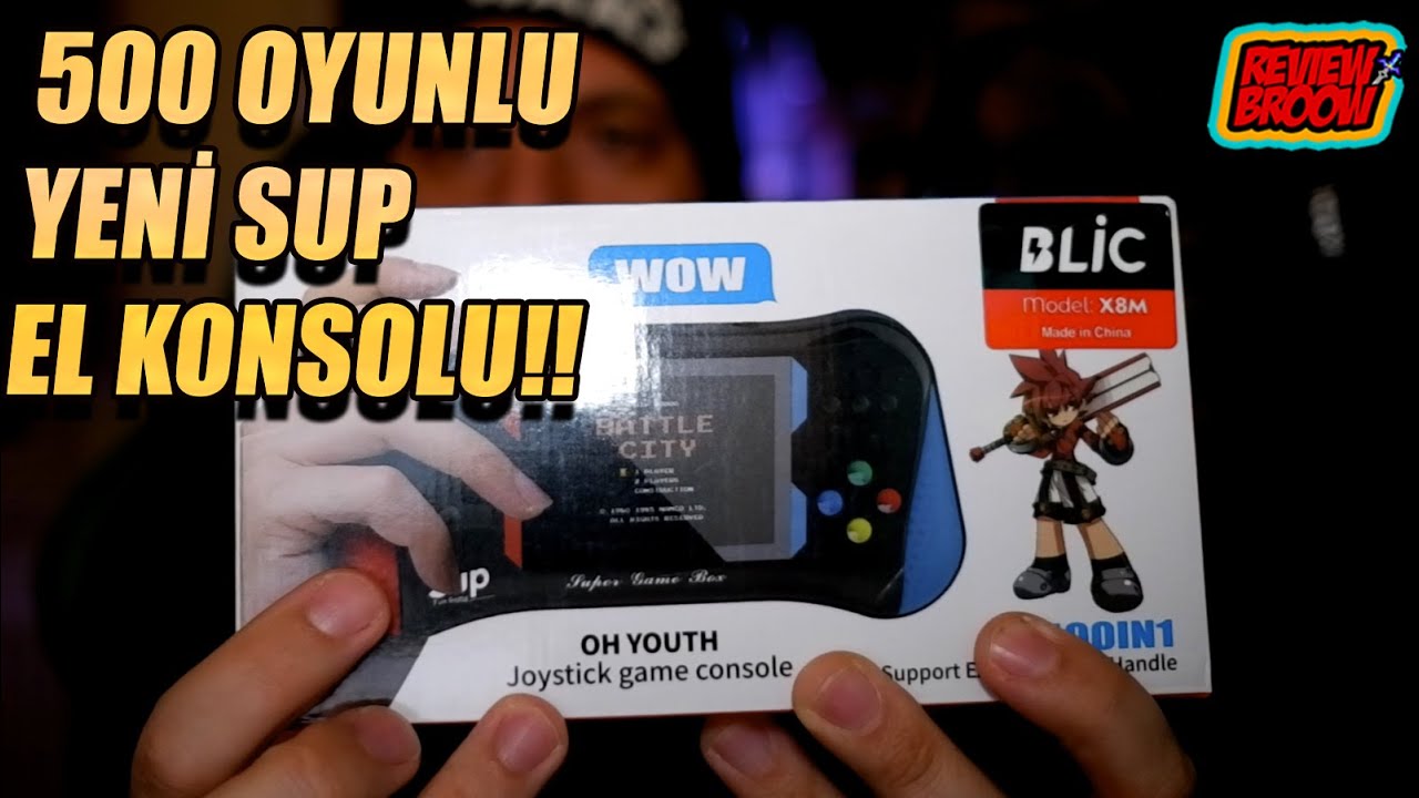 500 OYUNLU YEP YENİ SUP KONSOLU! (X8M)