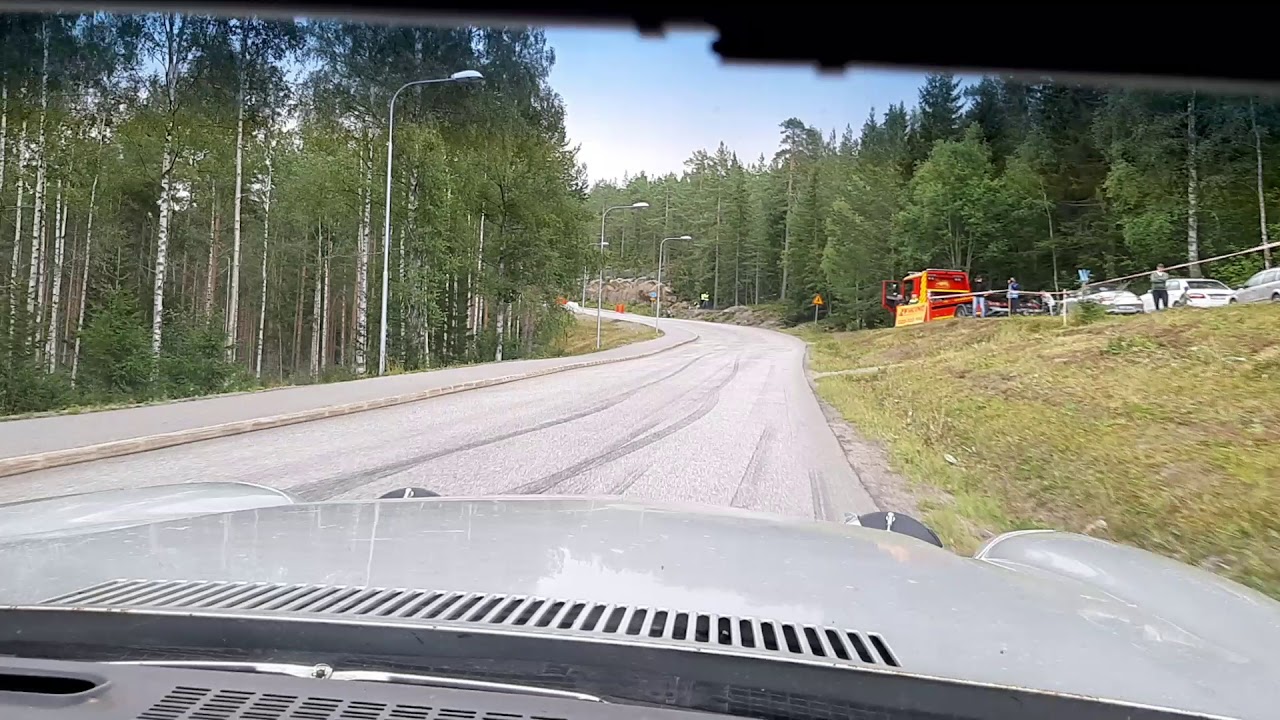 Rally Camaro incar backtävling Södra berget 2019 åk1 sondag