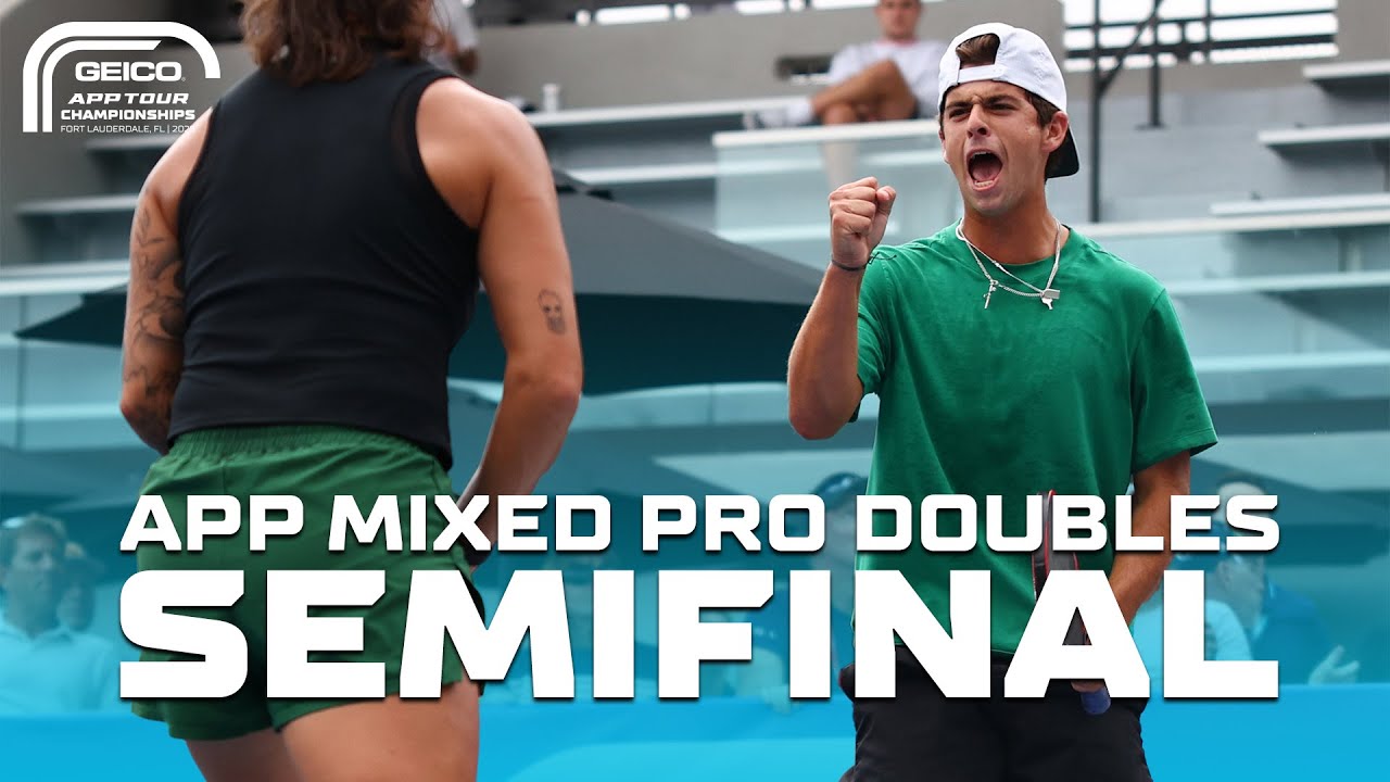 Ronan Camron & Kat Stewart Upset To Face Will Howells & Bobbi Oshiro in Mixed Pro Doubles Semifinal