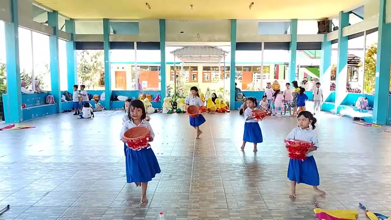 Gladi persiapan perform Hari Anak Nasional gabunga Himpaudi kepanjen