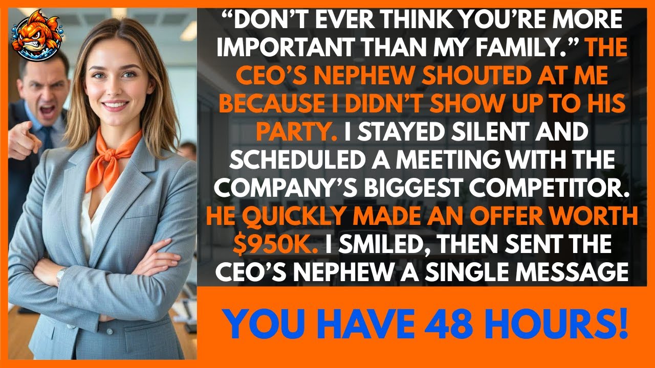 The CEO’s Nephew Fired Me for Missing His Party. So I Took the $950M Algorithm to Their Rival