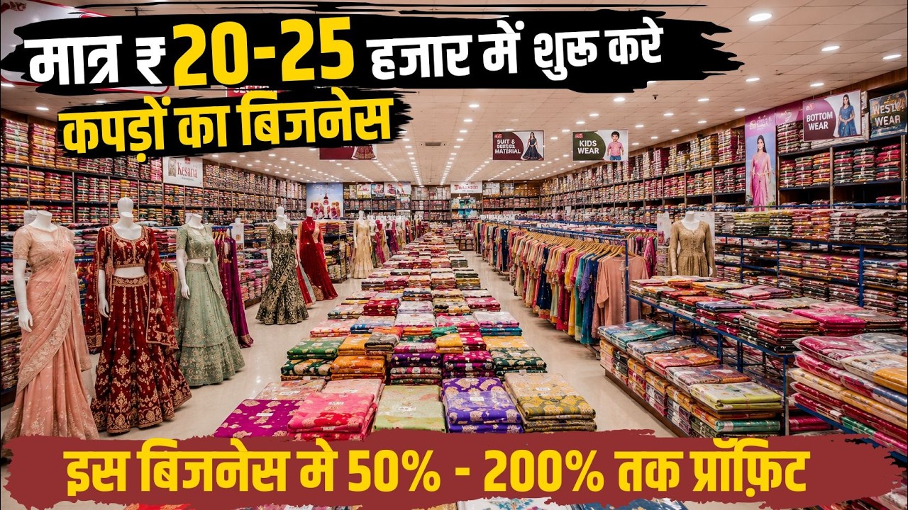 नौकरी छोड़ो और मात्र 20 हज़ार में ये Business शुरू करो | India Ka Most Profitable Business Model 2026