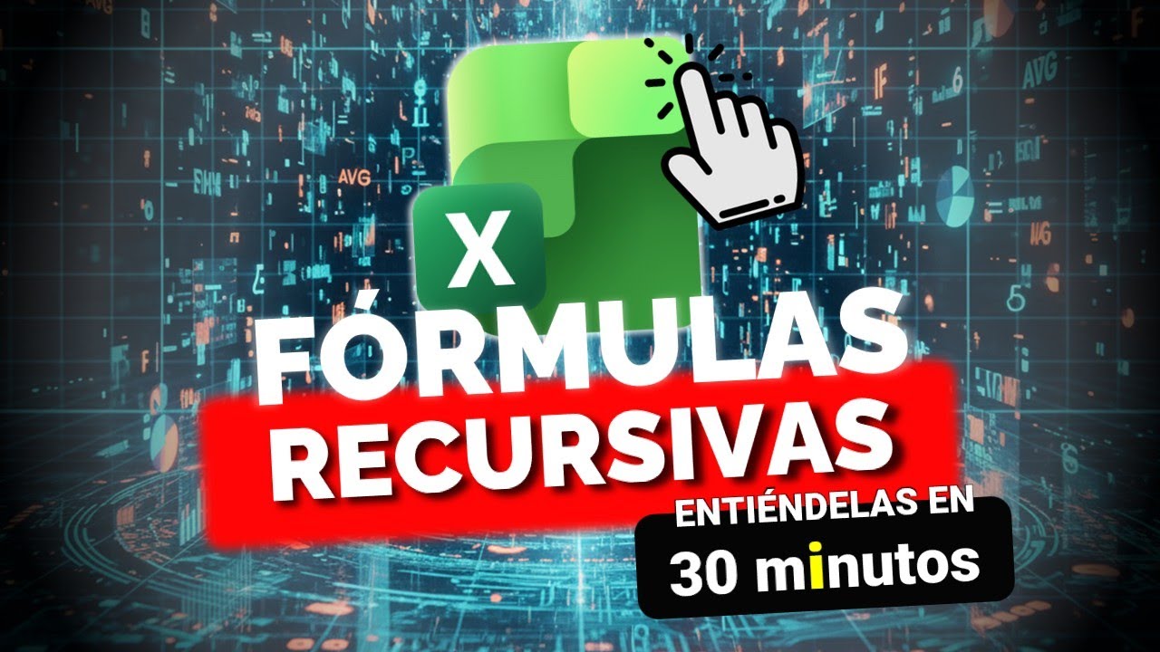 Cómo entender las FÓRMULAS RECURSIVAS en Excel (Fácil y Rápido)