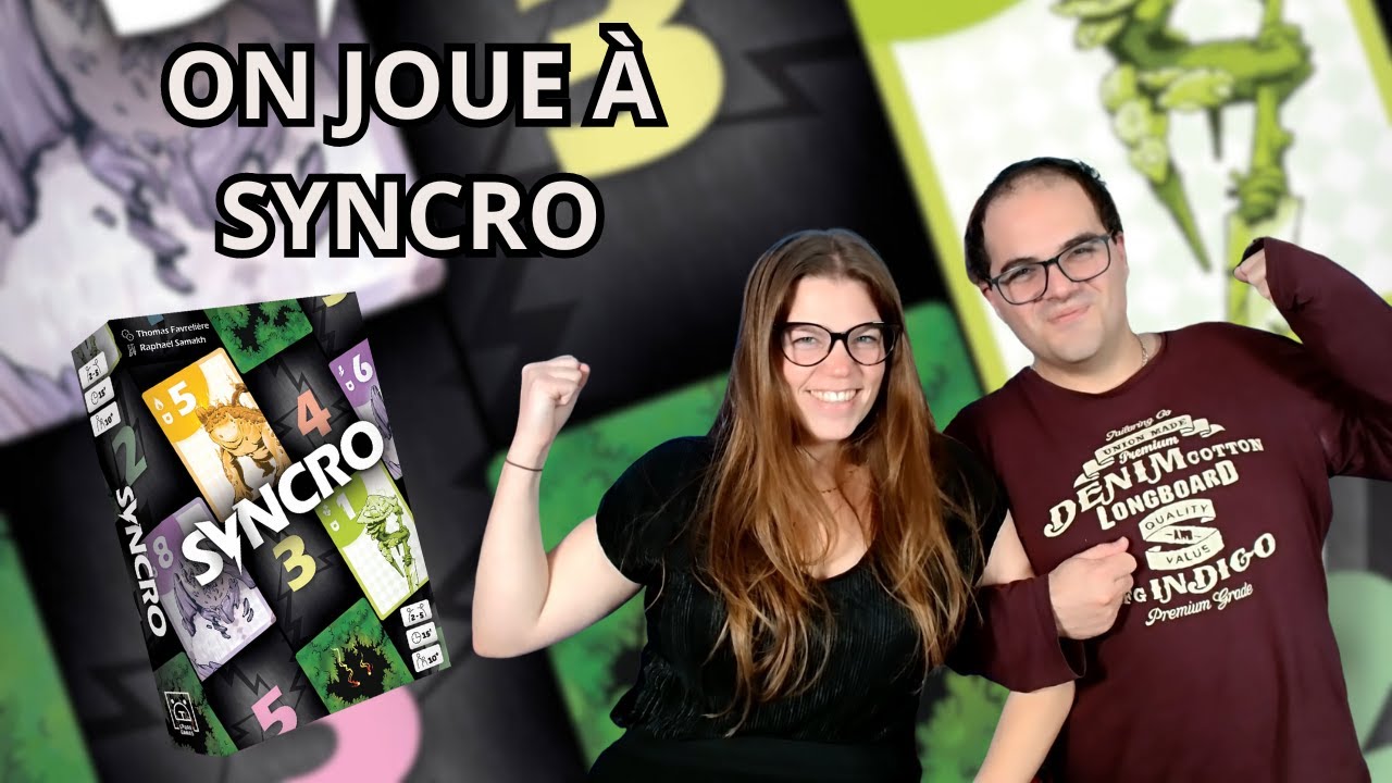 { Règles Et Partie } ON JOUE À SYNCRO  | Jeu De Société | Grrre Games