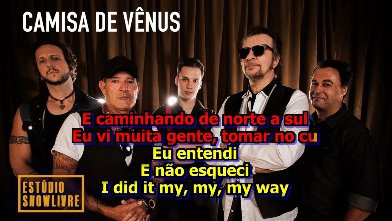 Camisa De Vênus  My Way Karaokê