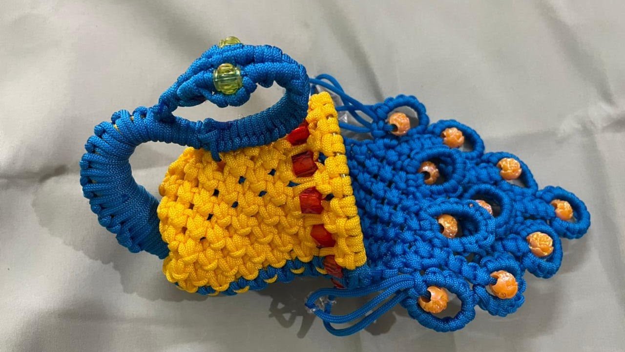 Macrame New Peacock 🦚 Design Mobile Holder wall Hanging Tutorial In Hindi/ Diy tutorial |