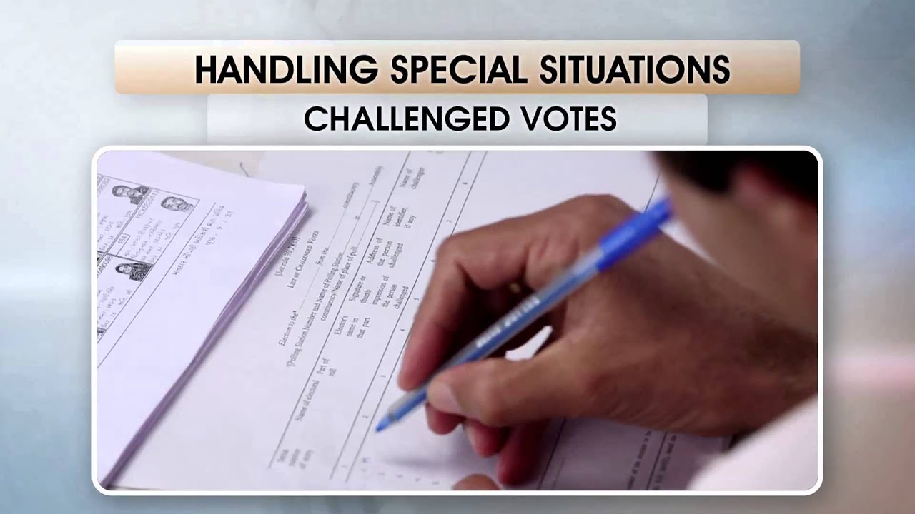 CHALLENGED VOTES