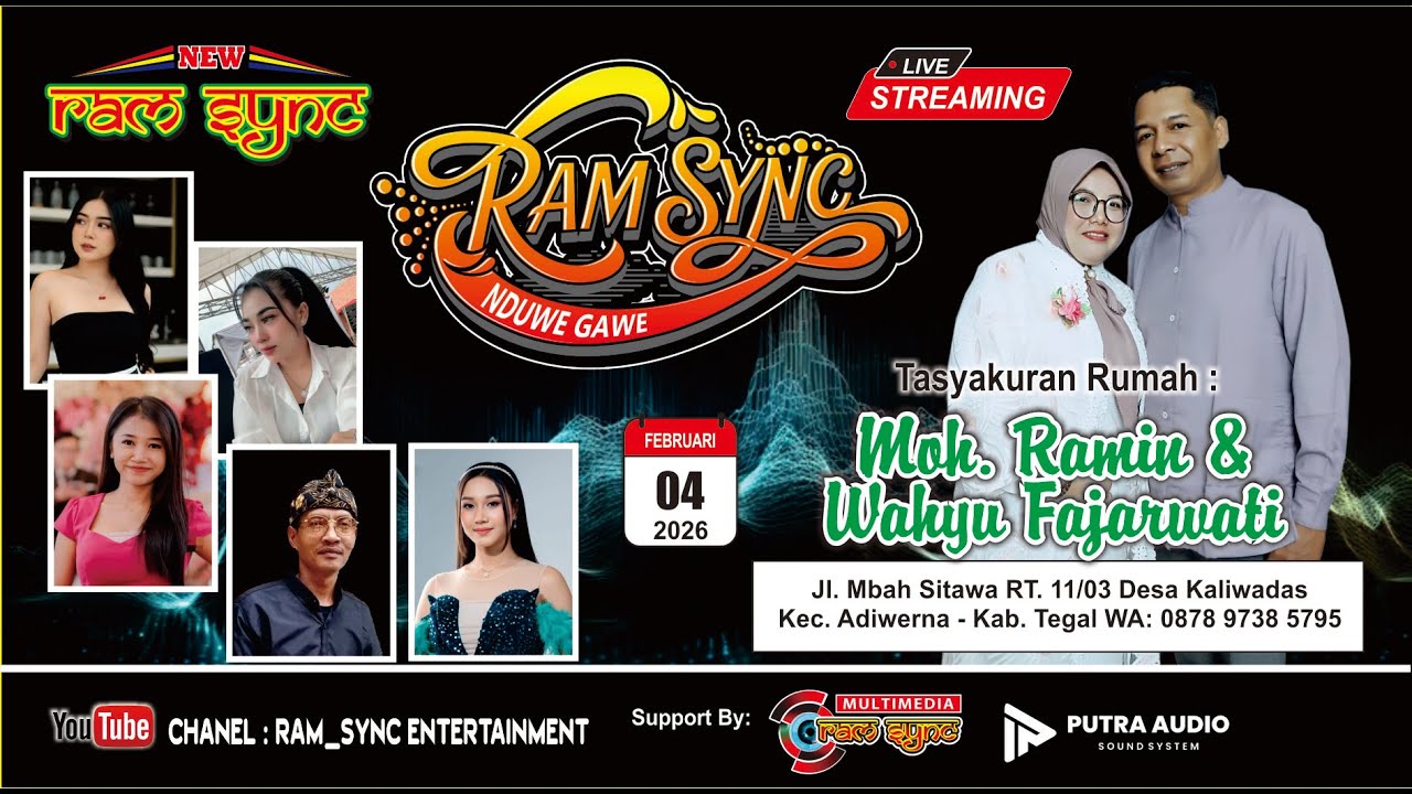 NEW RAMSYNC ENTERTAINMENT  - TASYAKURAN RUMAH BPK. RAMIN & WAHYU - Kaliwadas, 4 Februari 2026) Malam