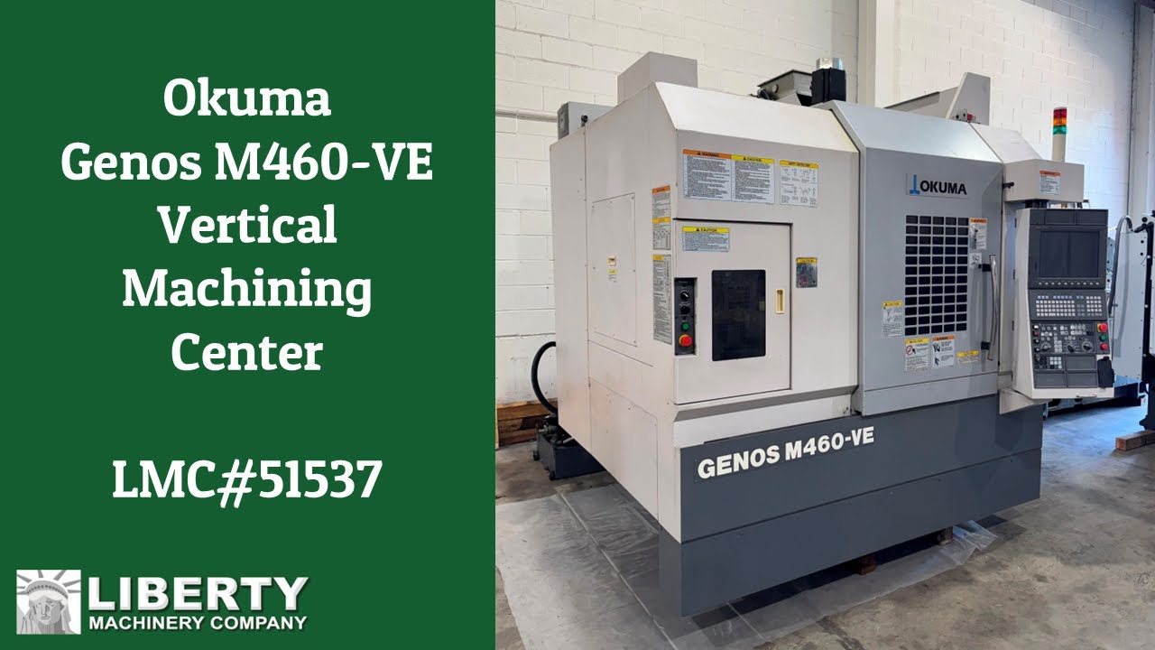 Вертикальный обрабатывающий центр Okuma GENOS, модель M460-VE &mdash; Liberty #51537