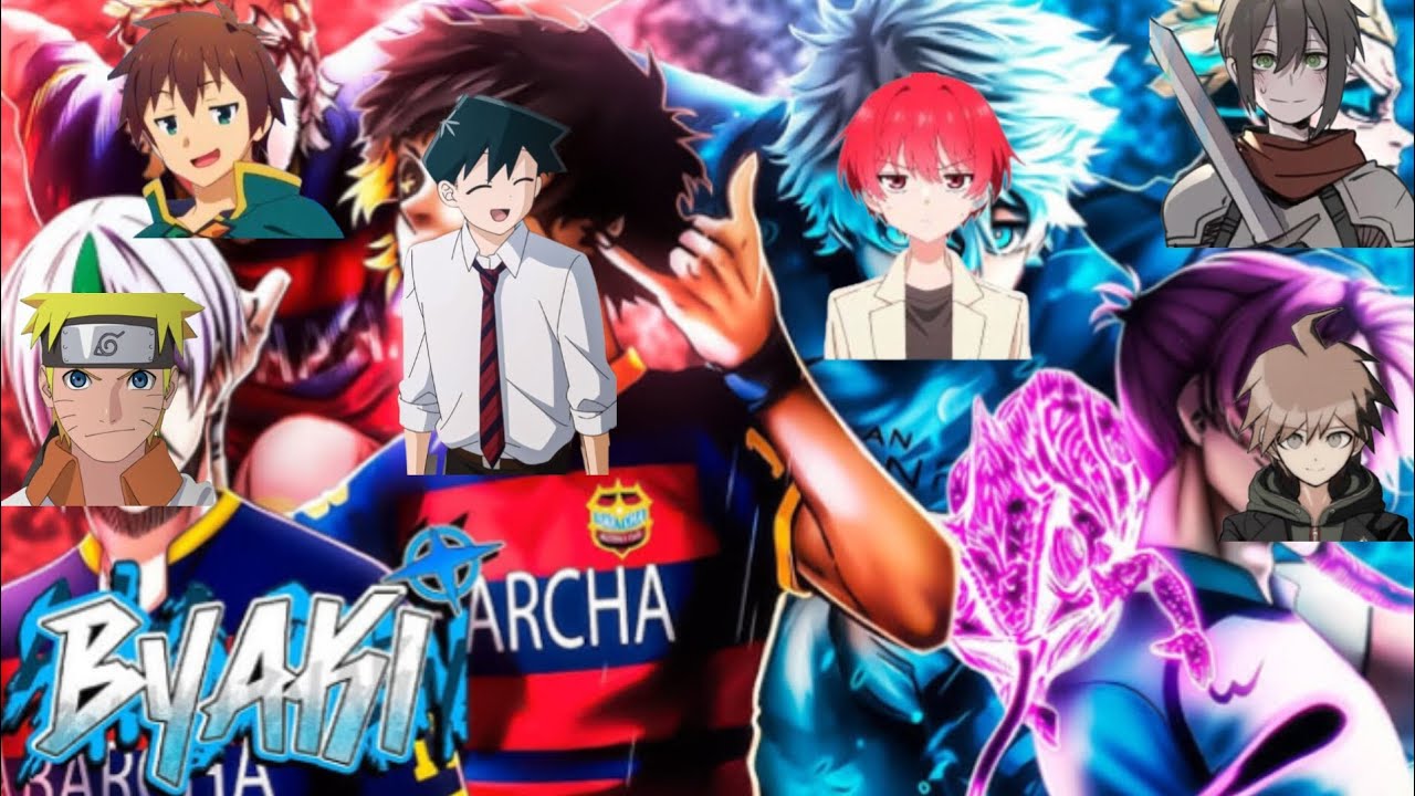 Personajes randoms reaccionan a manshine city vs barcha,rap de byakirap