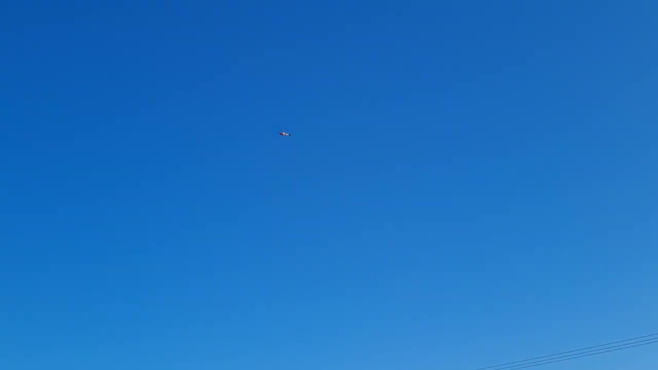 black hawk water bomber flying - Day 1