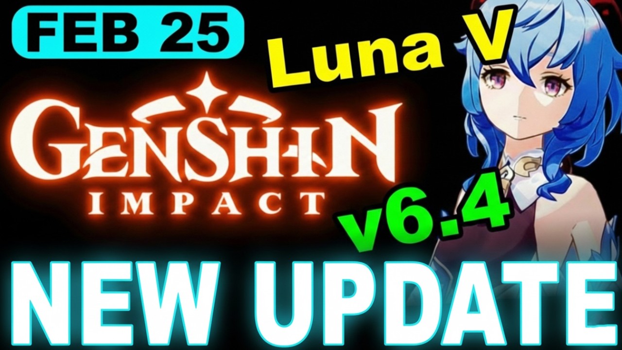 GENSHIN IMPACT UPDATE 6.4 LUNA V Patch - Varka Finally Playable + Huge Miliastra Wonderland Update!