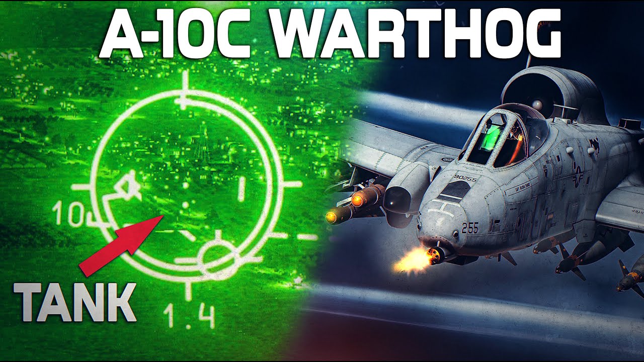 ПОДДЕРЖКА С ВОЗДУШНОГО ПОЛЕТА | A-10C Warthog Tank HUNTER | Цифровой боевой симулятор | DCS |