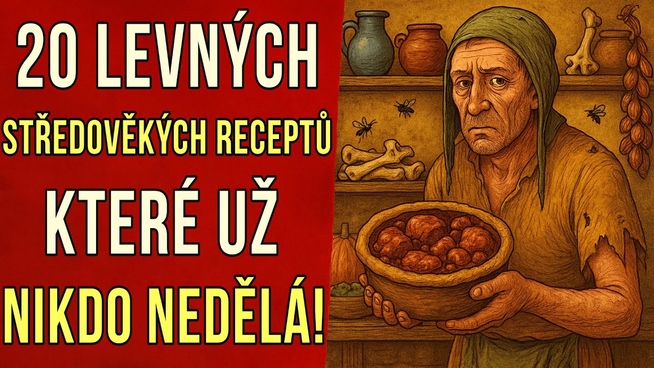 20 levných středověkých receptů, které už nikdo nedělá!