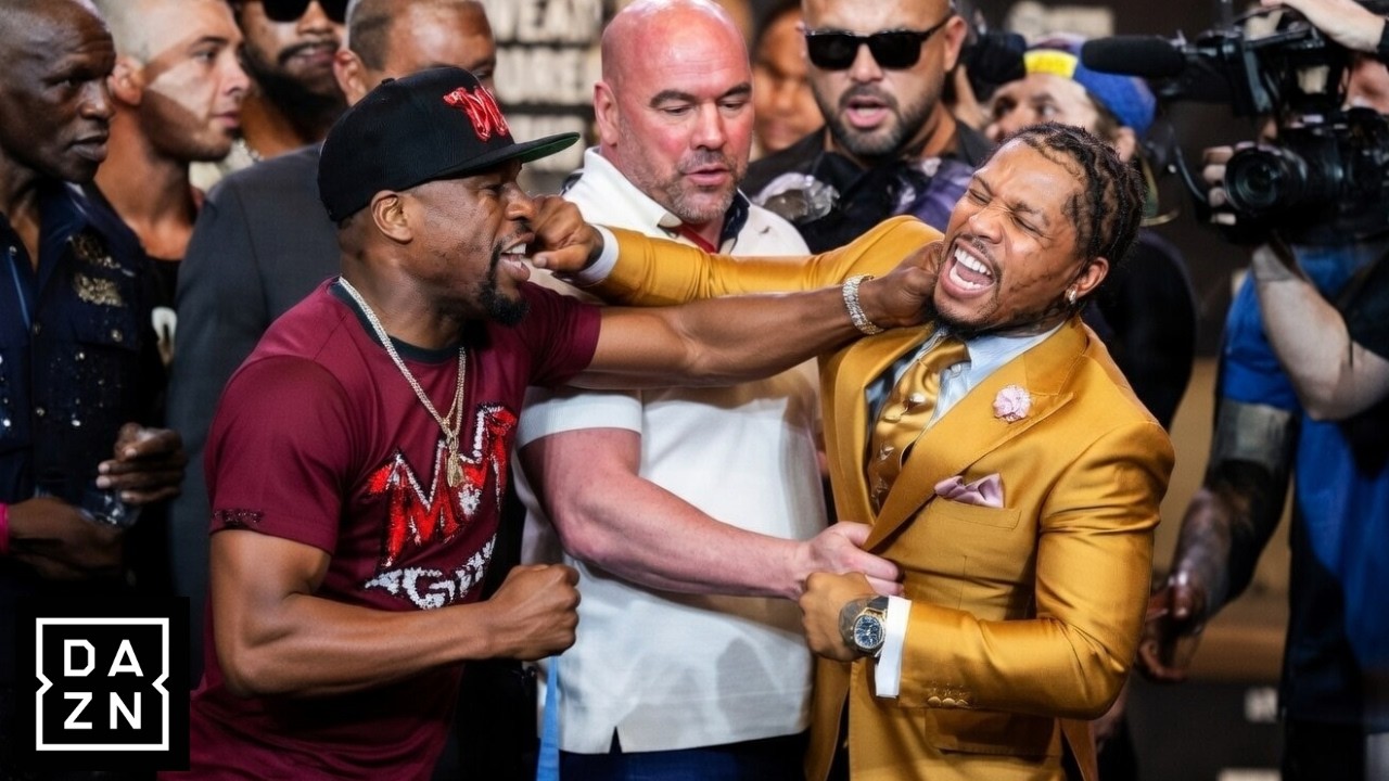 Floyd Mayweather Confronts Gervonta Davis in Heated On Camera Moment!