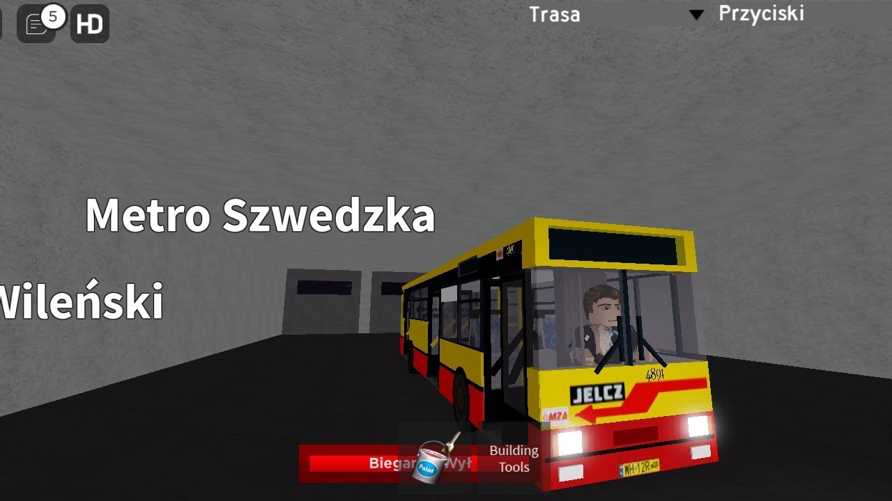 🔵Premiera🔵Roblox Warszawski Transport Gamingowy - Jelcz M121M #767 Linia N56 (fikcyjne)
